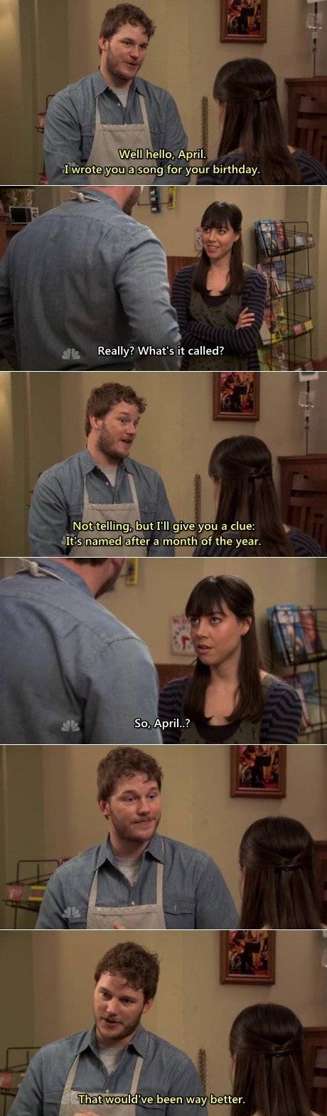April