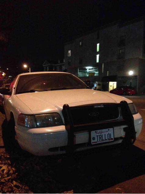 Thought I saw a cop car...
