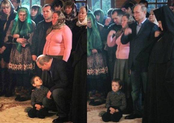 What did Putin tell that kid?
