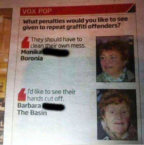 Barbara doesn’t mess around