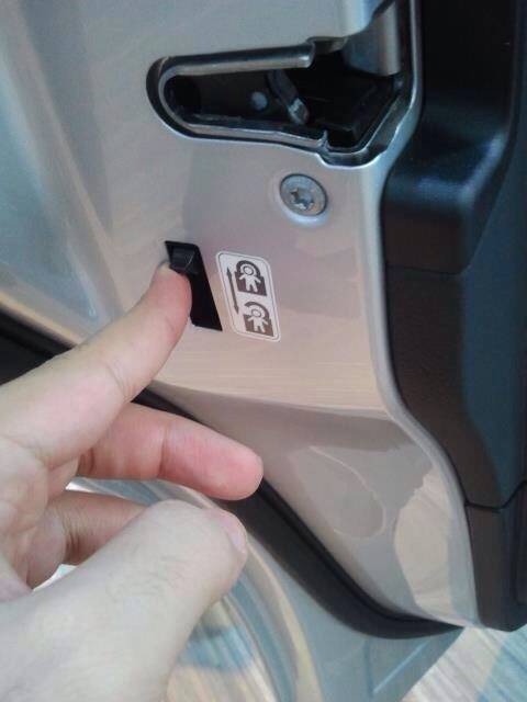 Highlight of the Detroit Auto Show: Turning on the child locks and watching people as they bang on the doors trying to get people to let them out.