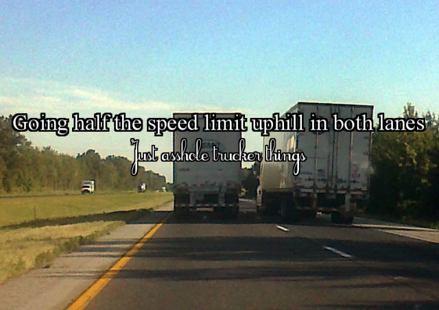 Every time I drive between home and college