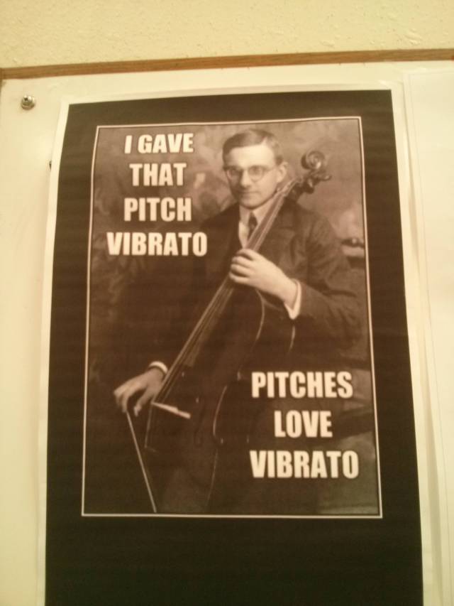 Found this in the schools Orchestra room