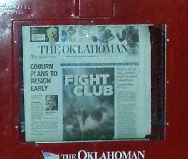 Oklahoma Broke the first rule