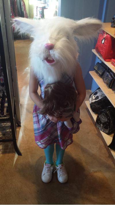 My daughter snuck up from behind and nearly gave me a heart attack