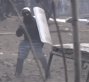 Ukrainian riot police and their 