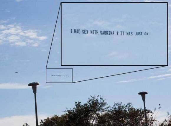 So this is flying around my university right now...