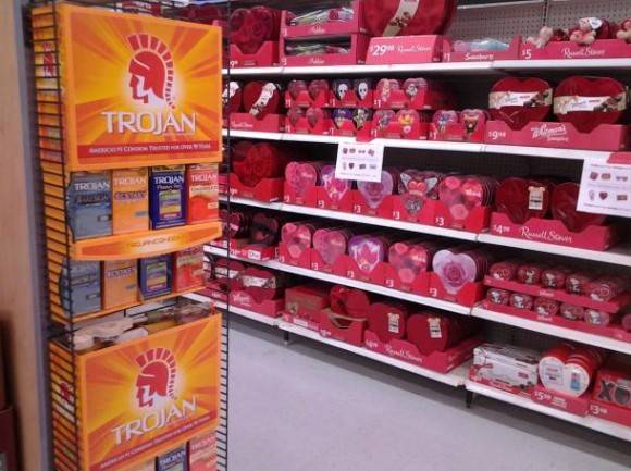 Wal-Mart sure knows how to do Valentine’s Day.