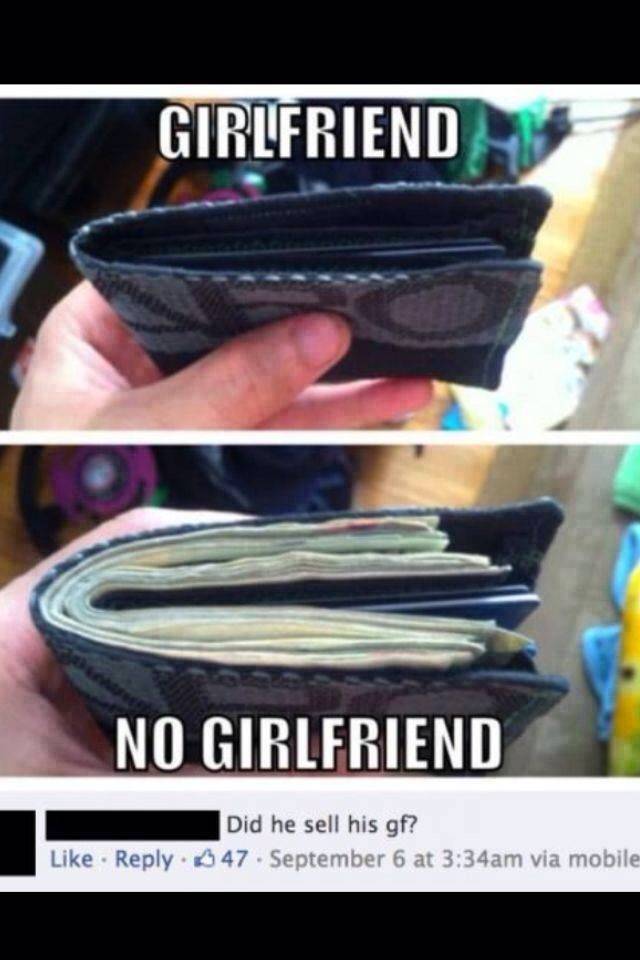 Sell your girlfriend, make some extra cash