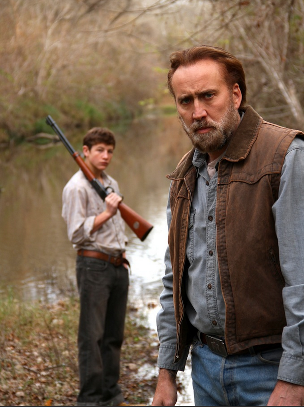 Only Nicolas Cage can make a real beard look fake.