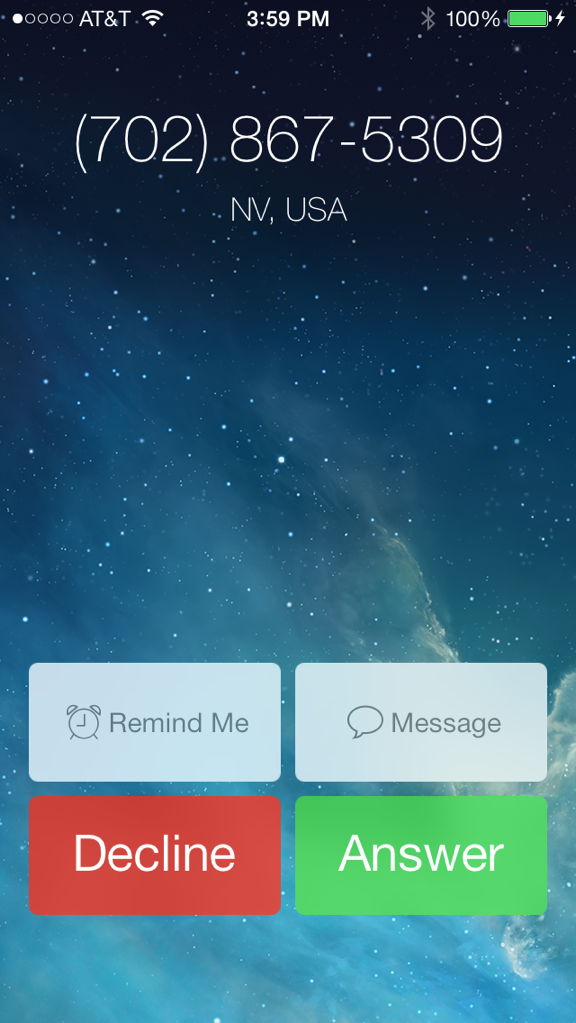 Got a marketing call from this number, wasn't even mad