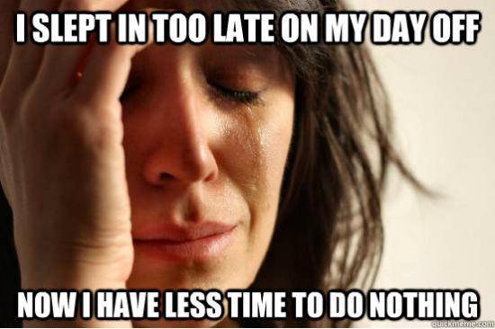 Every weekend..