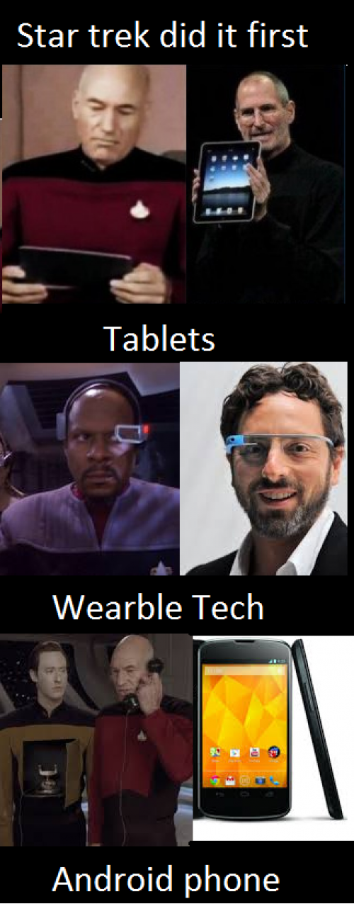 Star Trek did it first