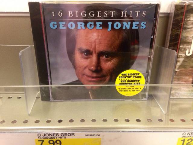 George Jones looks like a sad, old Jim Carrey