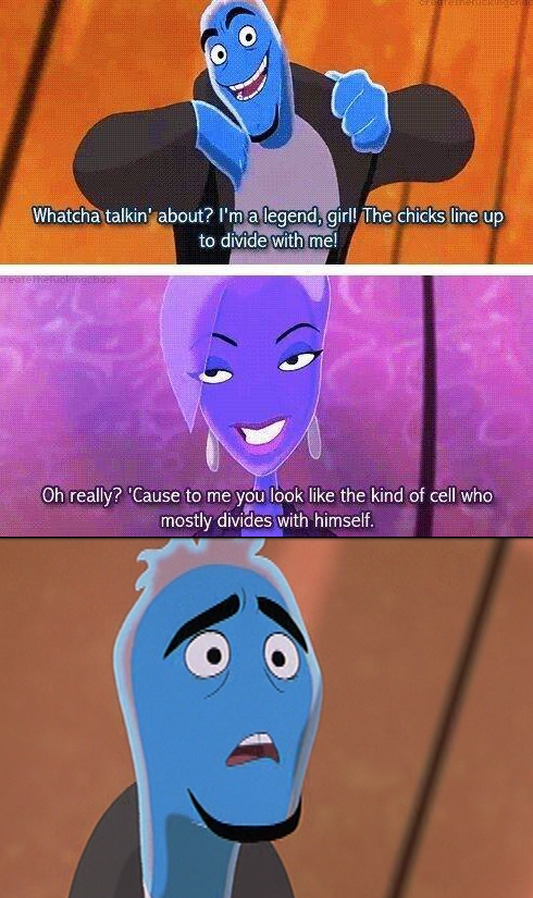 I too watched Osmosis Jones and caught something I never would have as a kid