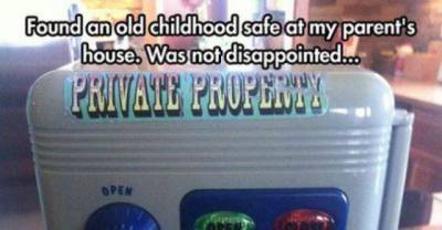 A Valuable Childhood Treasure Found after Many Years