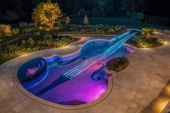 Violin pool; it’s cooler than it sounds.
