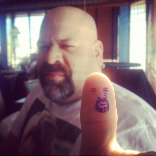 Self portrait.