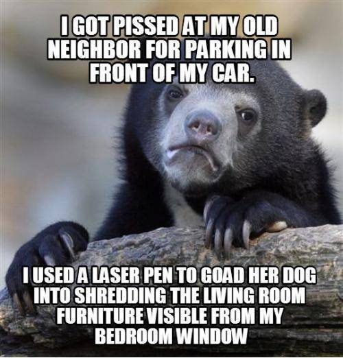 After two years of this bullsh*t I got drunk one afternoon and lost it.
