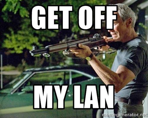 My IT buddy just said this in total seriousness.