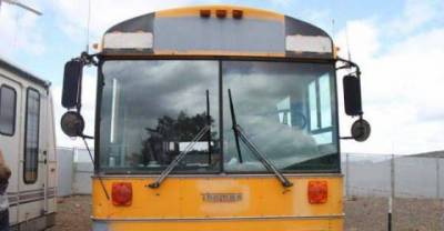 Imagine Living on a School Bus Like This