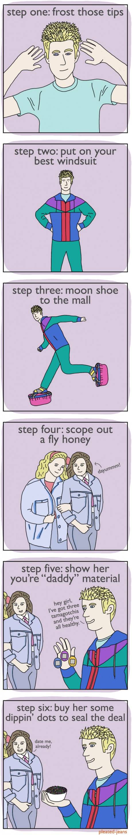 How to get them 90's bitches.