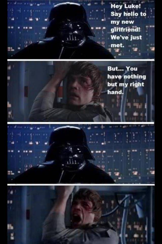 Darth Vader's new Girlfriend