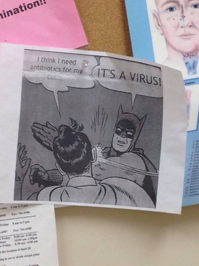 Found this at my doctors office...