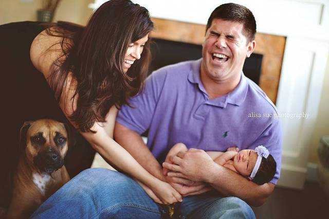 Dog's expression says it all