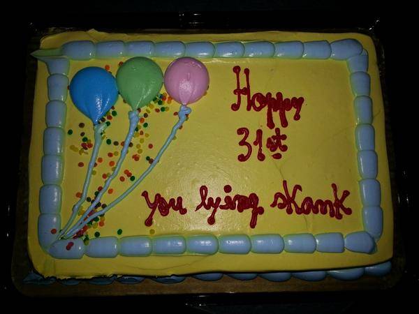 So I told my co-workers I was turning 29 tomorrow. It wasn't *entirely* true.