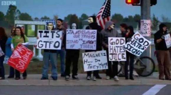 Never forget: 4Chan meets Westboro.