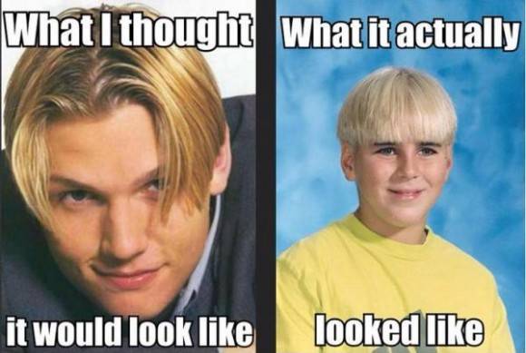 90′s hair cuts