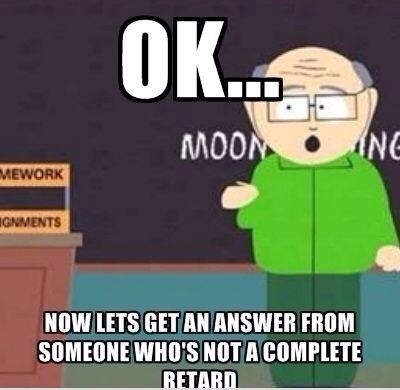My professor when I try and answer a question