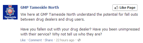 Greater Manchester Police trying something different