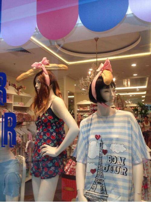 Well, I don’t know. Just make them look French...