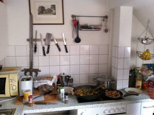 New flatmate cooked dragon today.