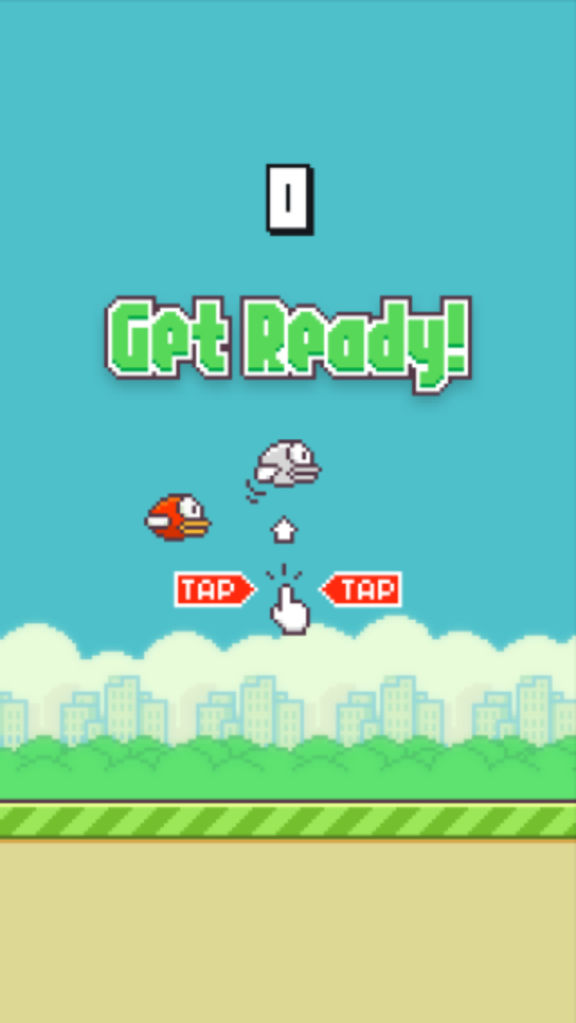 I can't be the only one who tapped once and Flappy fell out of the sky straight away