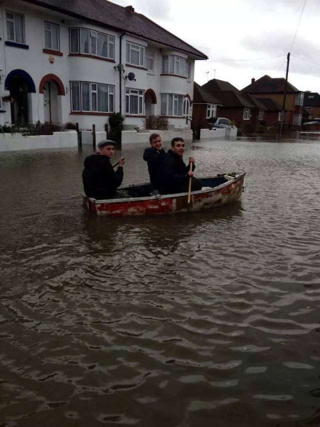 Showed up on my facebook feed. My neck of the woods is getting pretty flooded