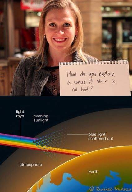 How sunset happens..