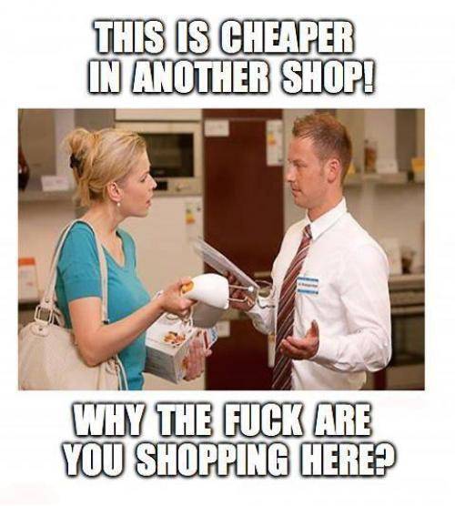 My experience in retail