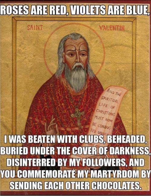 Poor St. Valentine