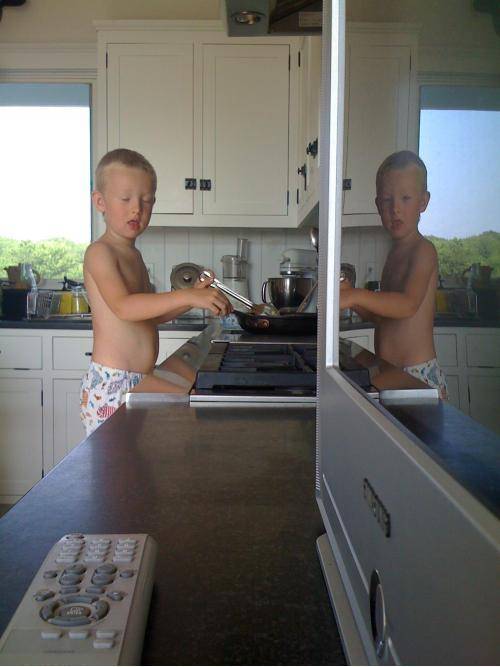 what can happen when you blink faster than the shutter on your camera.