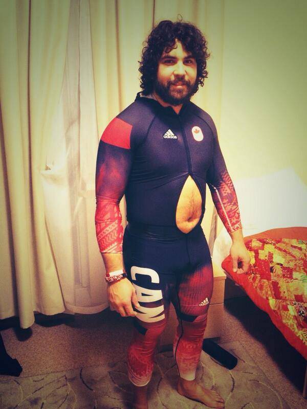 I think he scanned his passport on the Molson Fridge one too many times