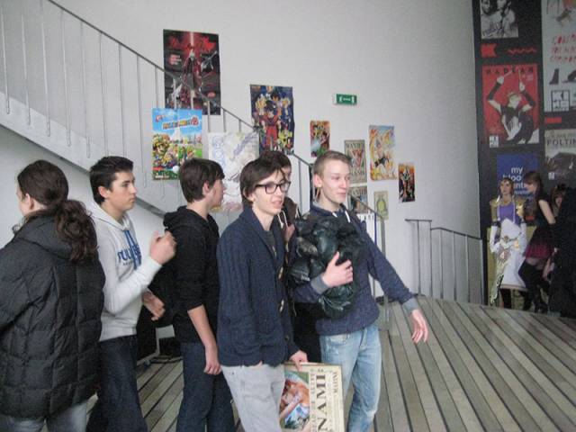 I was look at the pictures from my local convention when suddendly I spotted my group...