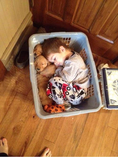 That kid is living the dream.
