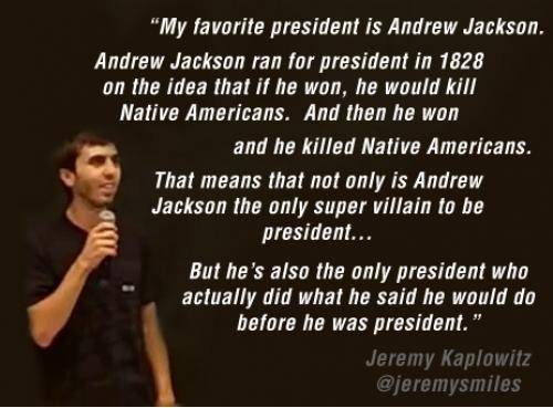 What son? Jackson.