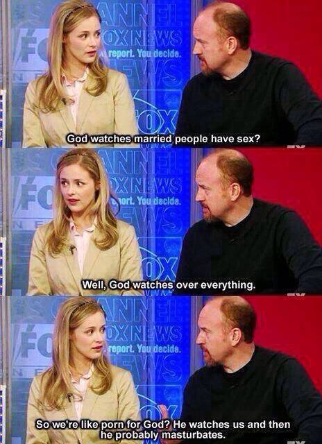 Louis CK on gawd.