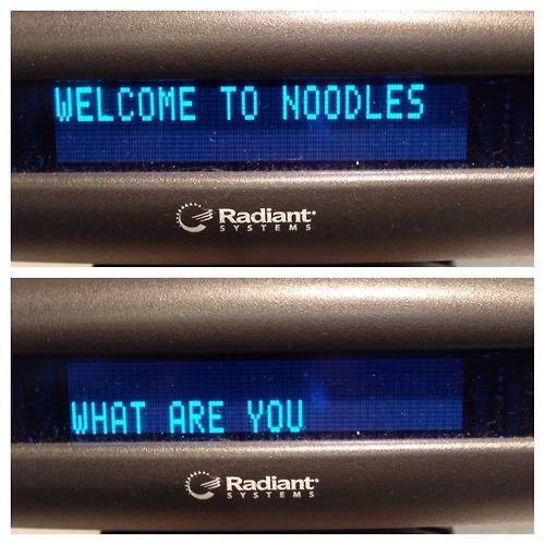I'm just trying to get lunch, not have an existential crisis.