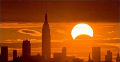 Breath taking pictures of the solar eclipse around the world