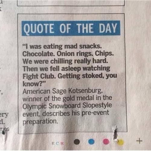 Snow boarder’s know how to prepare for the Olympics.